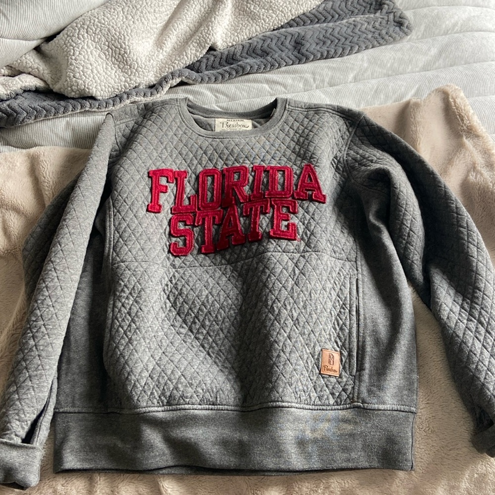Florida State Quilted Crew Neck